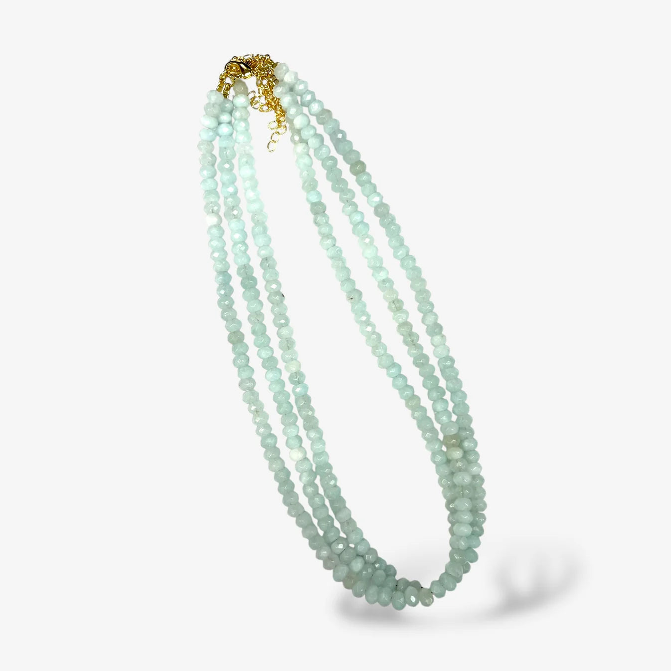 *6MM Candy Necklace- Faceted- 18" Length