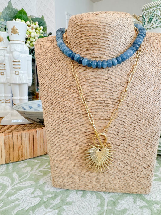 Paperclip Palmetto Necklace