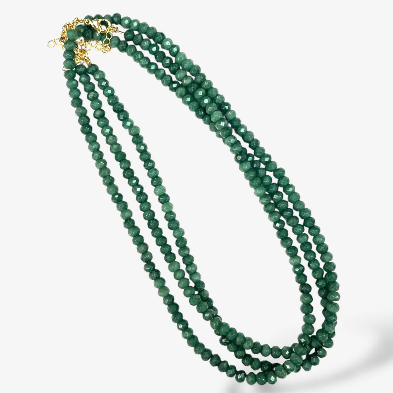 *6MM Candy Necklace- Faceted- 18" Length