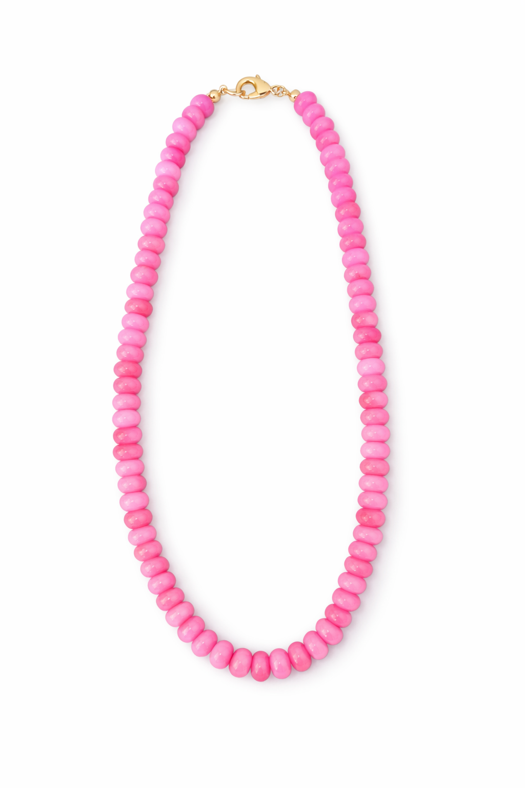 *8MM Candy Necklace- Smooth - 16" Length