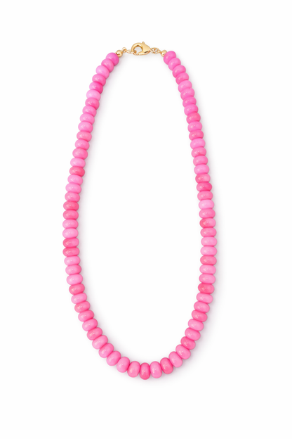 *8MM Candy Necklace- Smooth - 16" Length