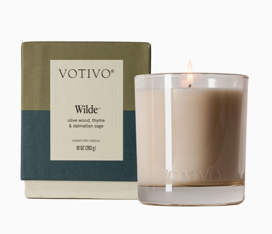 Votivo- Wilde 10 oz. Signature Candle