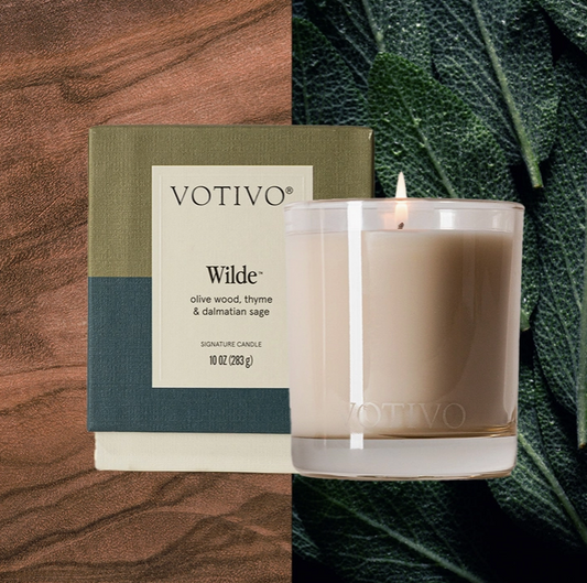 Votivo- Wilde 10 oz. Signature Candle