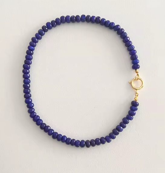 Candy Necklace- 8MM Faceted- 16"