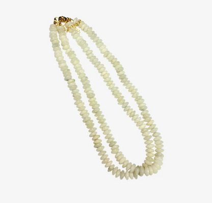 Candy Necklace- Saucer Beads 8MM- 19” Length