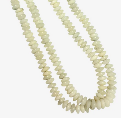 Candy Necklace- Saucer Beads 8MM- 19” Length