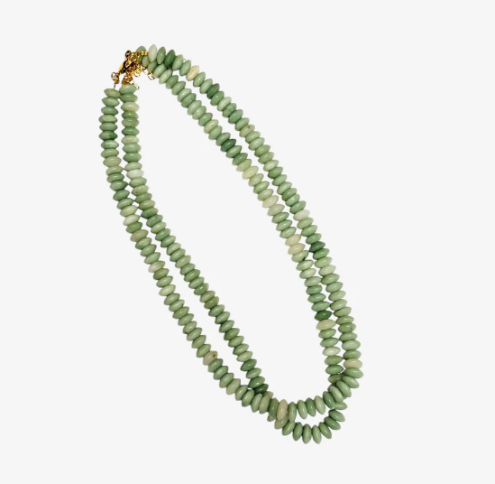 Candy Necklace- Saucer Beads 8MM- 19” Length