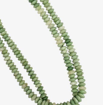 Candy Necklace- Saucer Beads 8MM- 19” Length