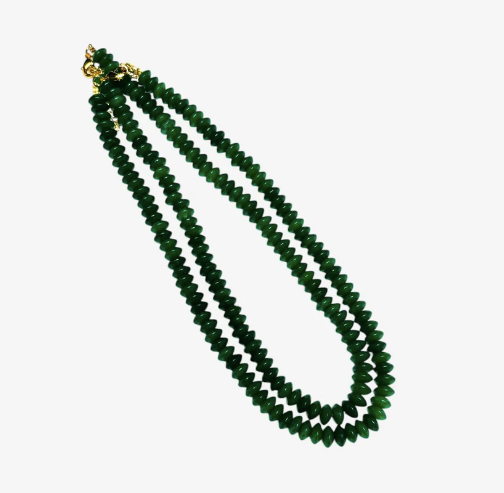 Candy Necklace- Saucer Beads 8MM- 19” Length