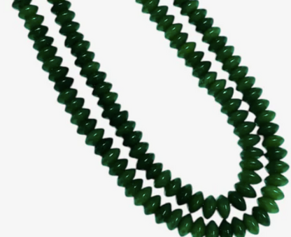 Candy Necklace- Saucer Beads 8MM- 19” Length