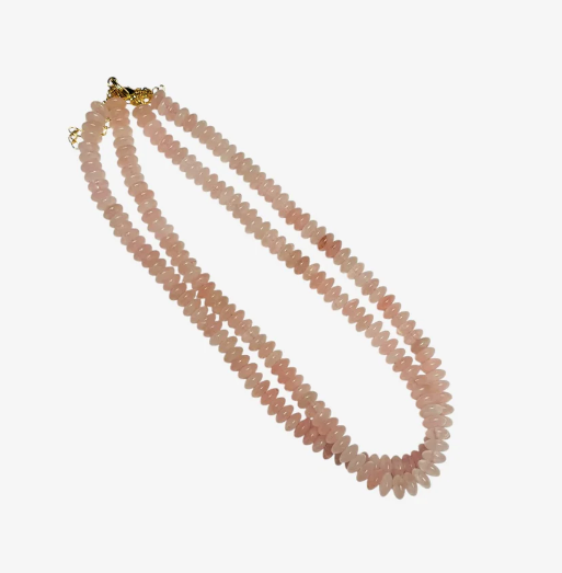 Candy Necklace- Saucer Beads 8MM- 19” Length