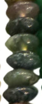 Candy Necklace- Saucer Beads 8MM- 19” Length