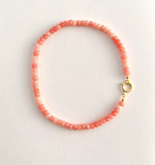 Candy Necklace- 8MM Faceted- 16"