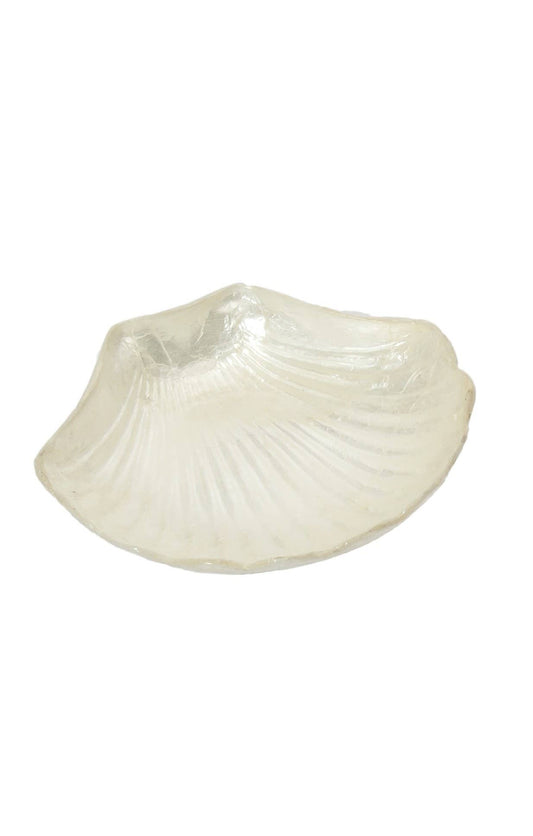 Capiz Scallop Shell Bowl (Natural White)