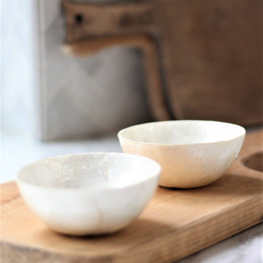 Capiz Round Mini Bowl