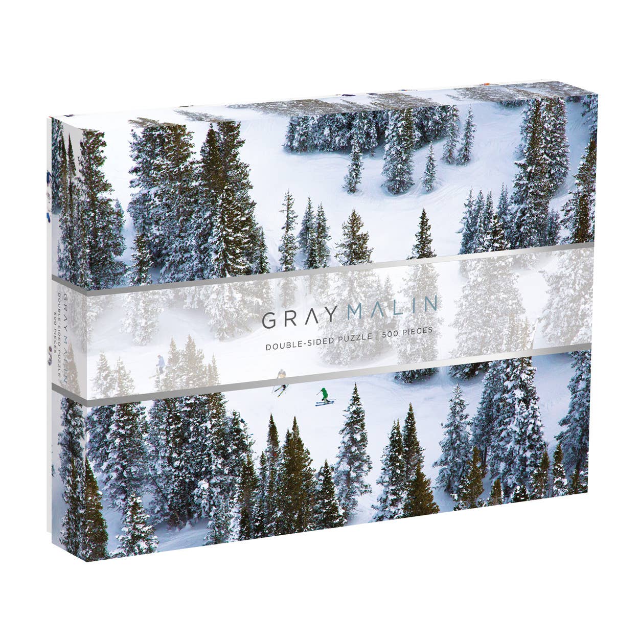 Gray Malin the Snow Double-Sided 500 Piece Puzzle