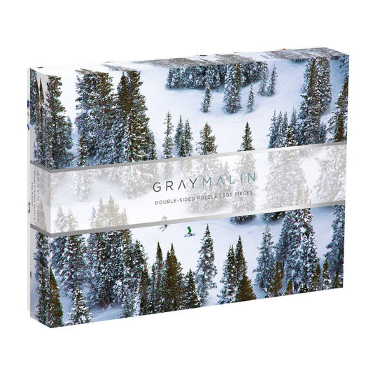 Gray Malin the Snow Double-Sided 500 Piece Puzzle