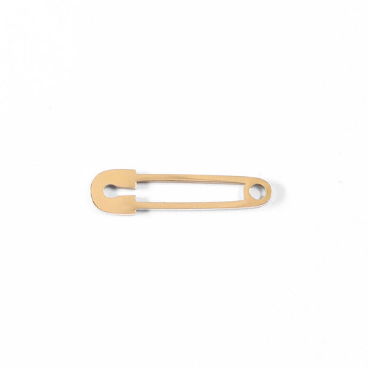 18K Gold PVD Stainless Steel Paperclip Charm