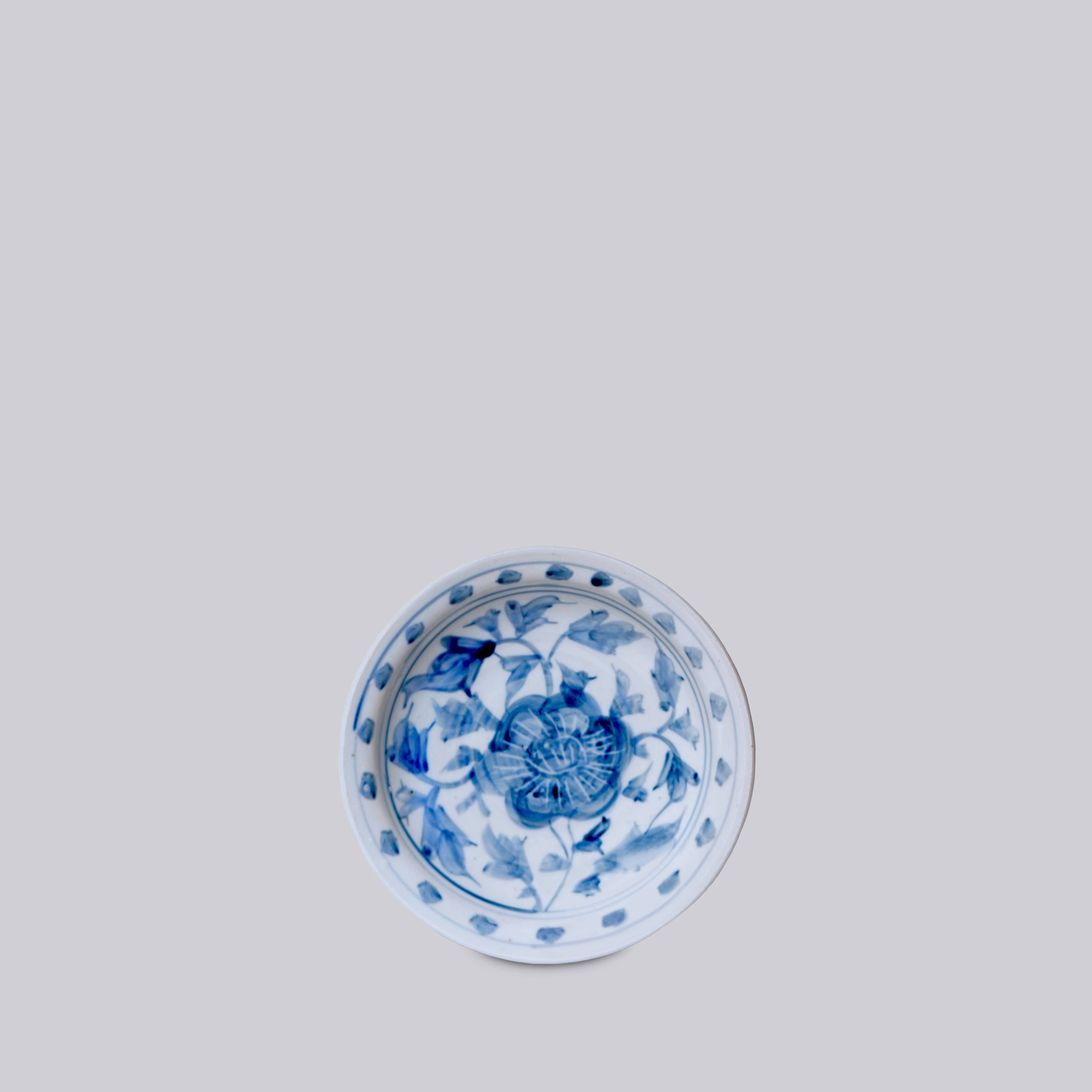 Cobalt Guild Peony Dish - Thumbnail 4