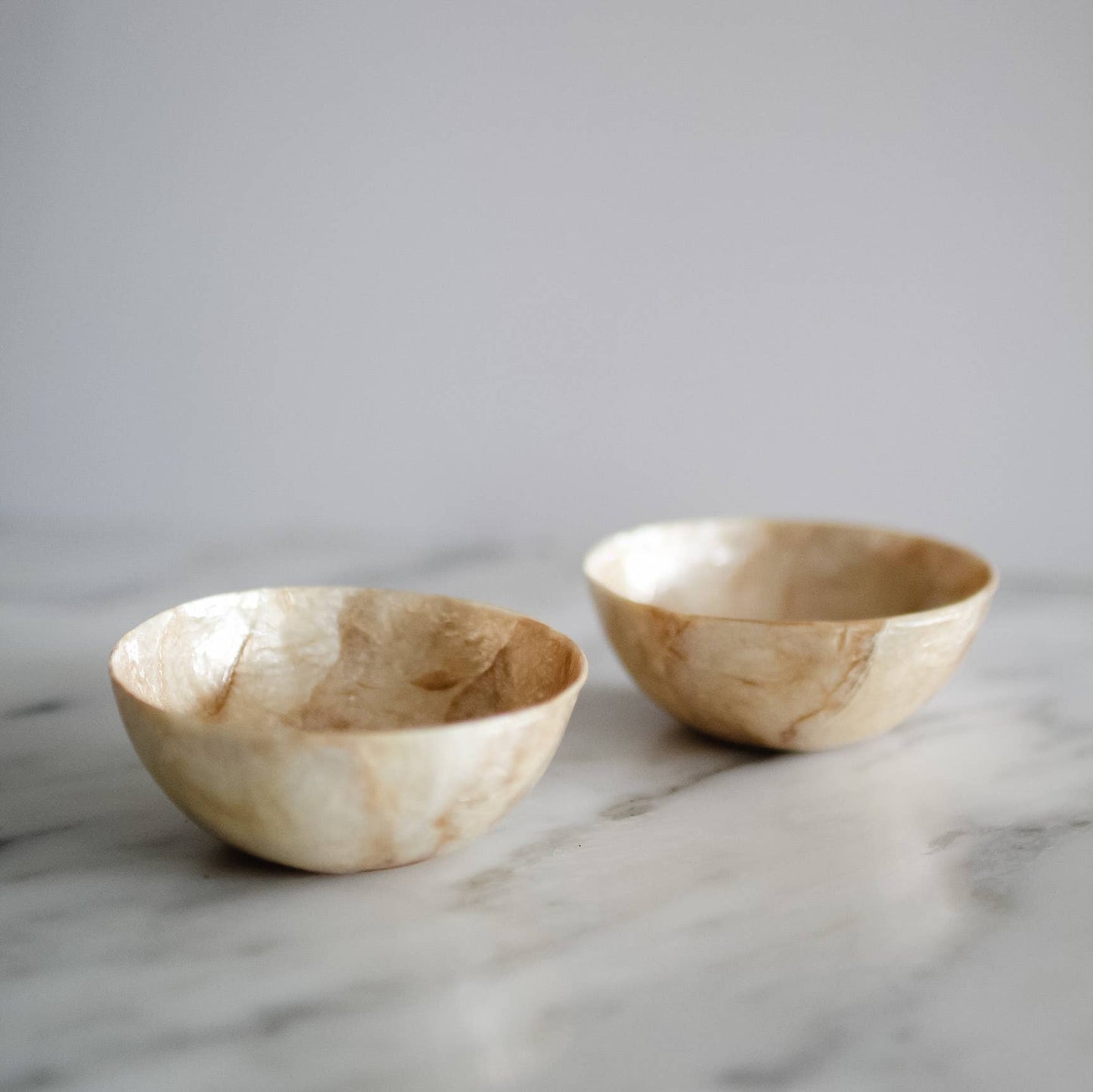Capiz Round Mini Bowl