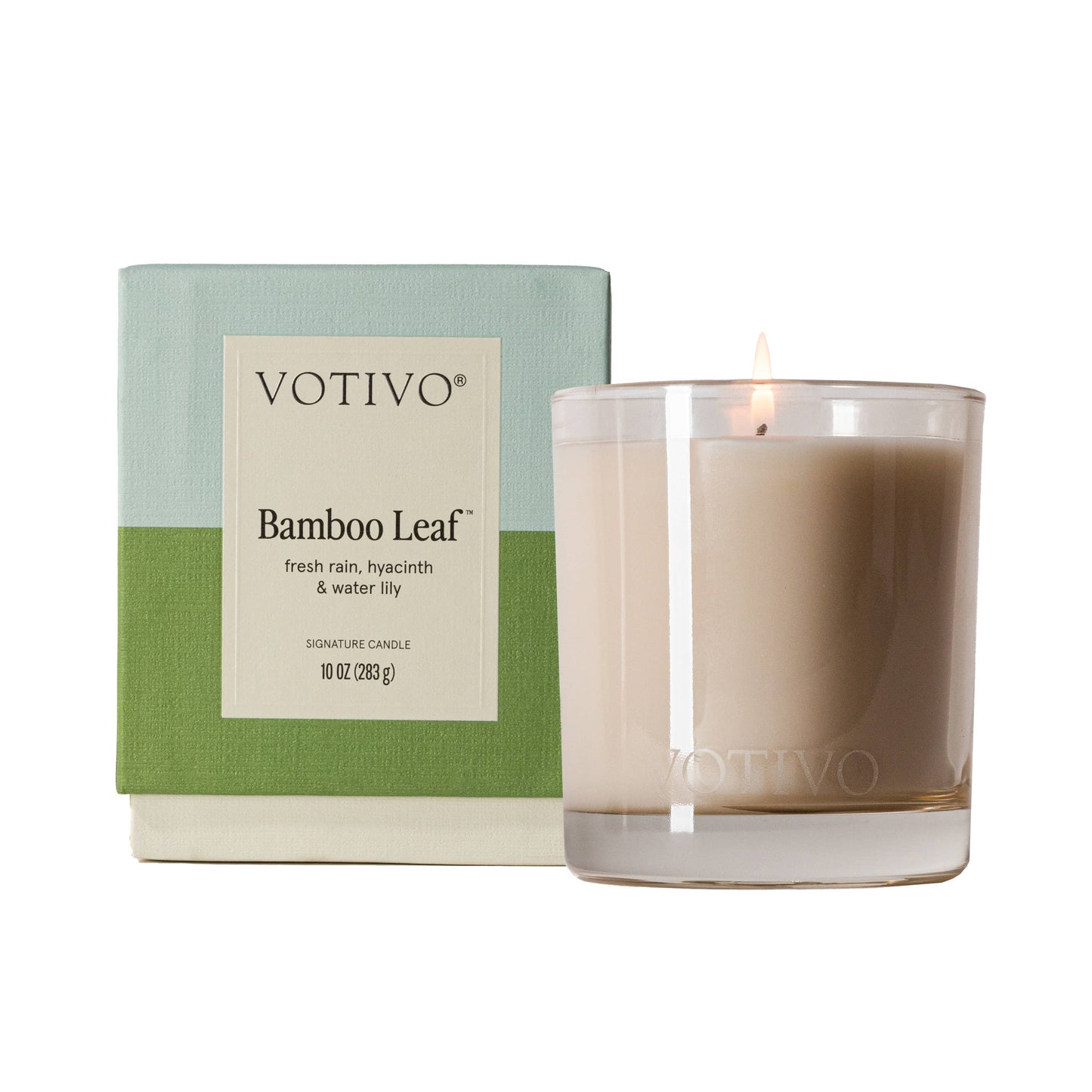 Votivo- Bamboo Leaf 10 oz. Signature Candle