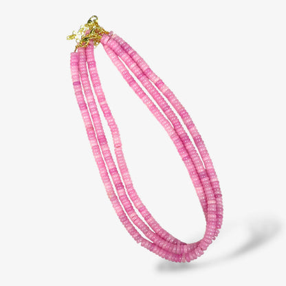 *6MM Candy Necklace- Saucer Beads- 19" Length