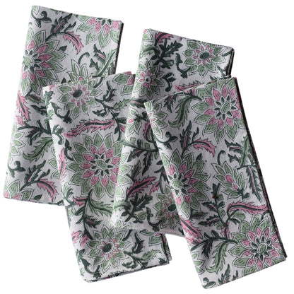 Veranda Blooms Napkins 20" Set of 4