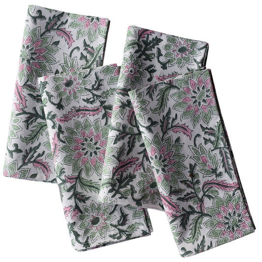 Veranda Blooms Napkins 20" Set of 4